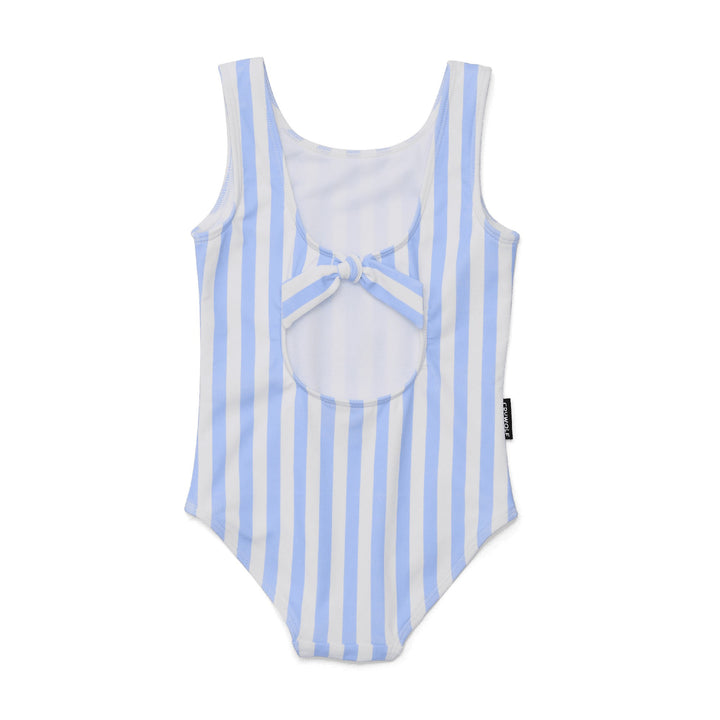 CRYWOLF - SWIMSUIT: SKY BLUE STRIPE [sz:3 YRS]