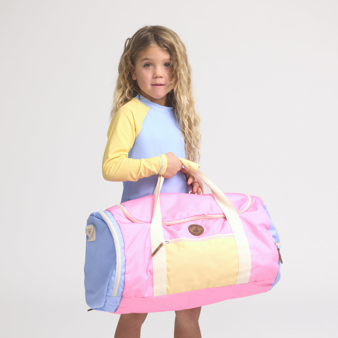 CRYWOLF - PACKABLE DUFFLE: POP COLOURBLOCK