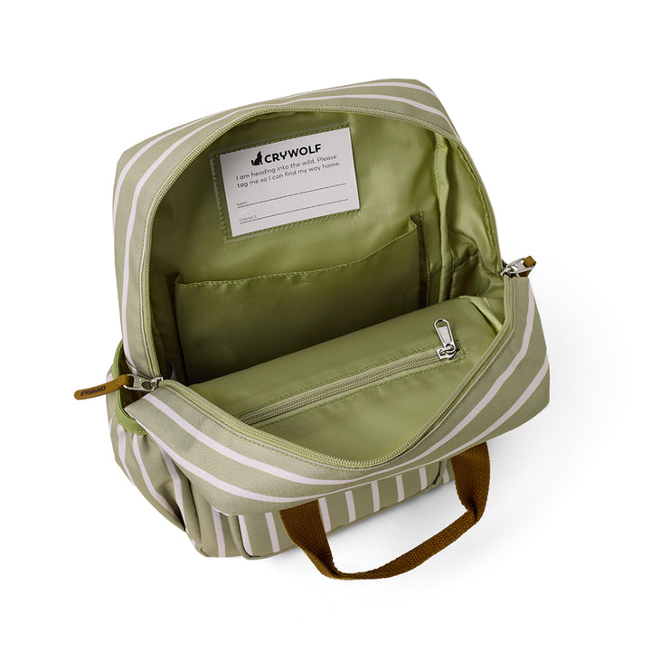 CRYWOLF - MINI BACKPACK: ELM STRIPE 