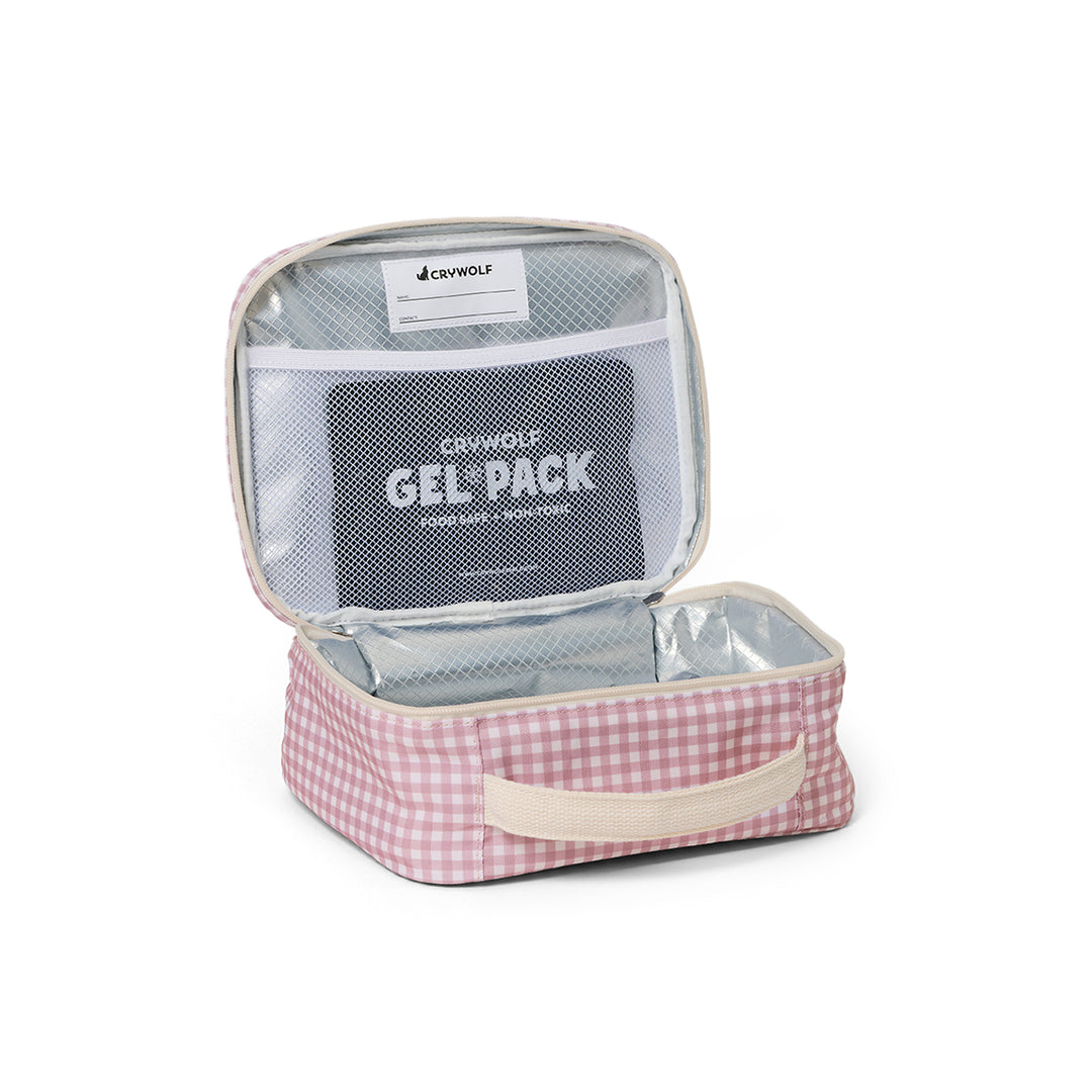 CRYWOLF - EVERYDAY LUNCH BAG: GINGHAM