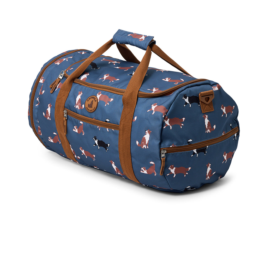 CRYWOLF - PACKABLE DUFFLE: COLLIES 