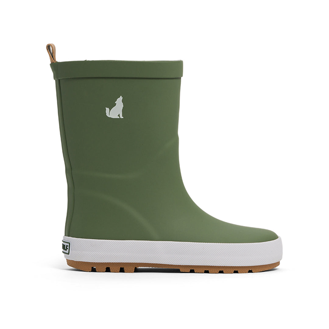 CRYWOLF - RAIN BOOTS: OLIVE [sz:EU 21 / US 4]
