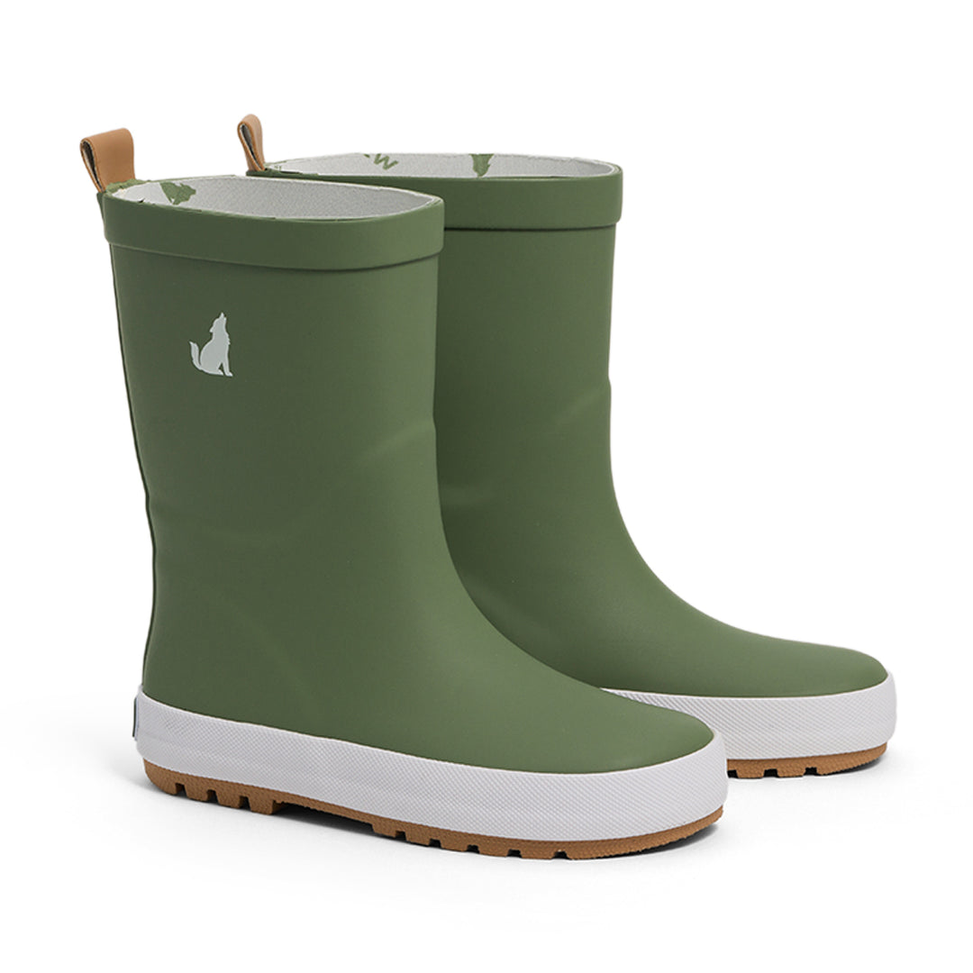 CRYWOLF - RAIN BOOTS: OLIVE [sz:EU 21 / US 4]