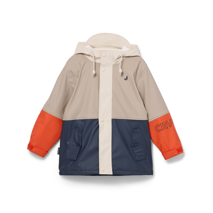 CRYWOLF - EXPLORER JACKET: ASH COLOURBLOCK [sz:2 YRS]