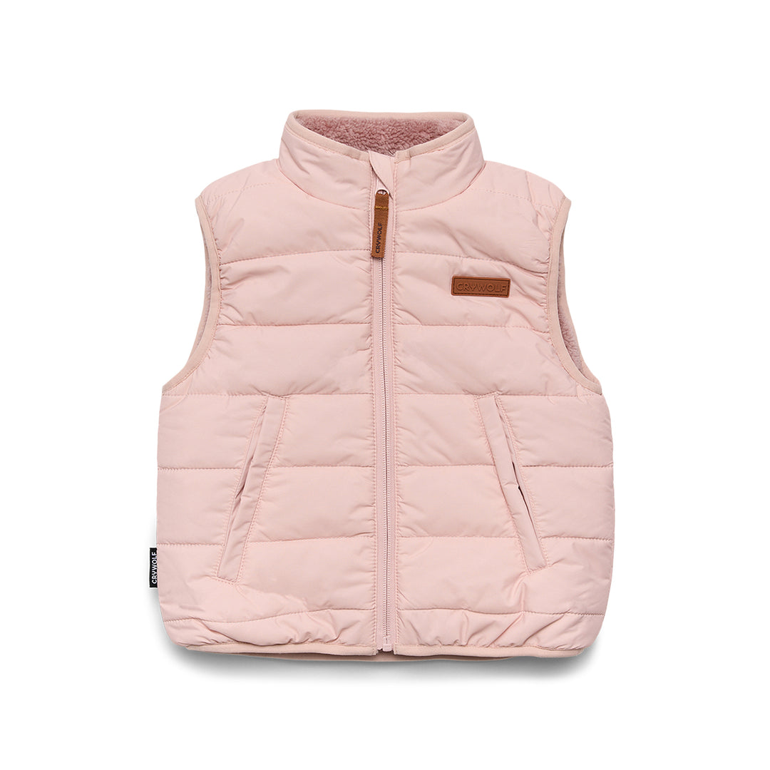CRYWOLF - REVERSIBLE YETI VEST: HARVEST COLOURBLOCK [sz:2 YRS]