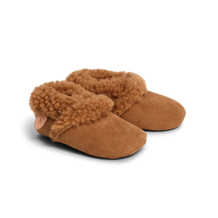 PRETTY BRAVE - COSY MOC: TAN [sz:S - 0-6 MTHS]