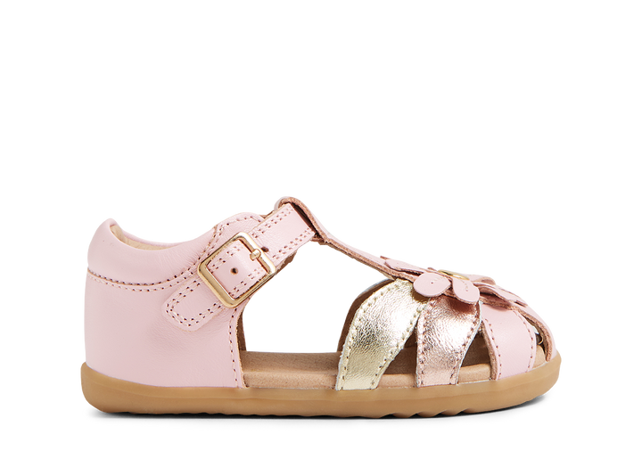 BOBUX - STEP UP PETAL SANDAL: PARFAIT PINK [sz:19 EU]