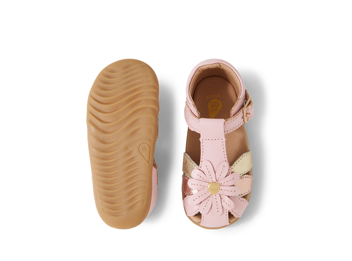 BOBUX - STEP UP PETAL SANDAL: PARFAIT PINK [sz:19 EU]