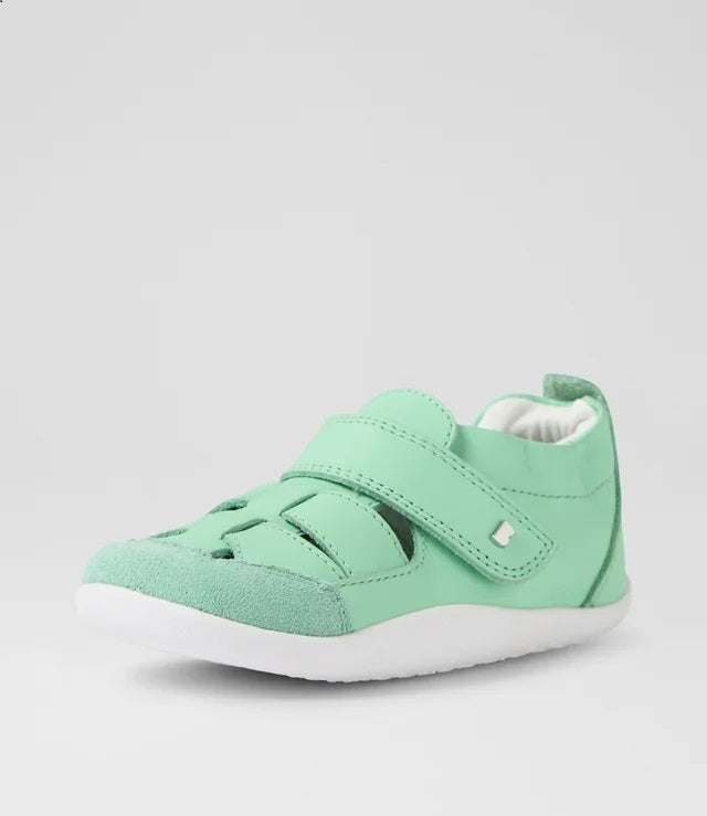 BOBUX - XPLORER MARIS BAREFOOT SANDAL: JELLY MINT [sz:18 EU]