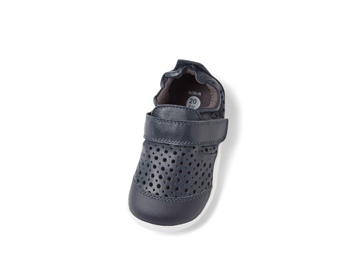 BOBUX - XPLORER PUNCH BAREFOOT SHOE: NAVY [sz:19 EU]