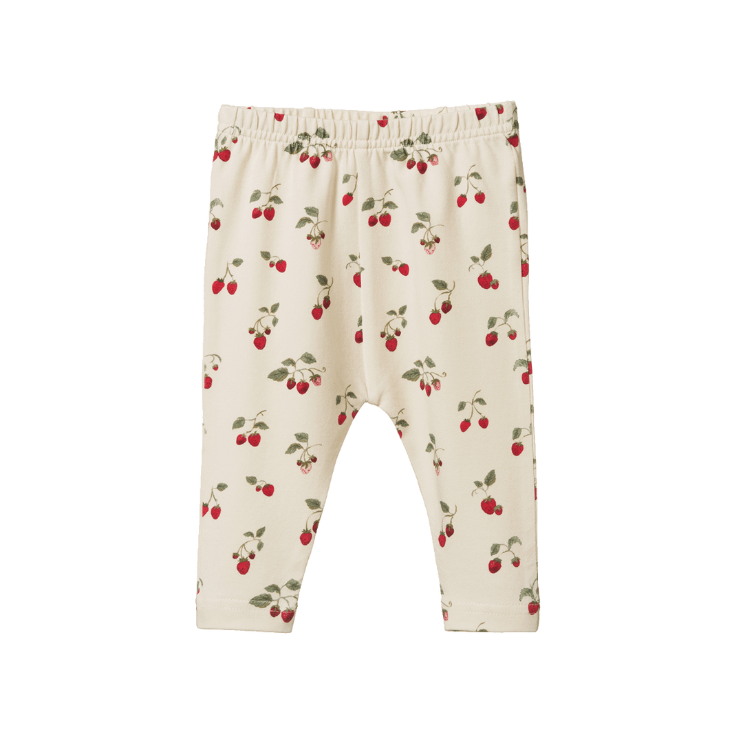 NATURE BABY LEGGINGS ORANGE BLOSSOM PRINT Treetop Toy Shop