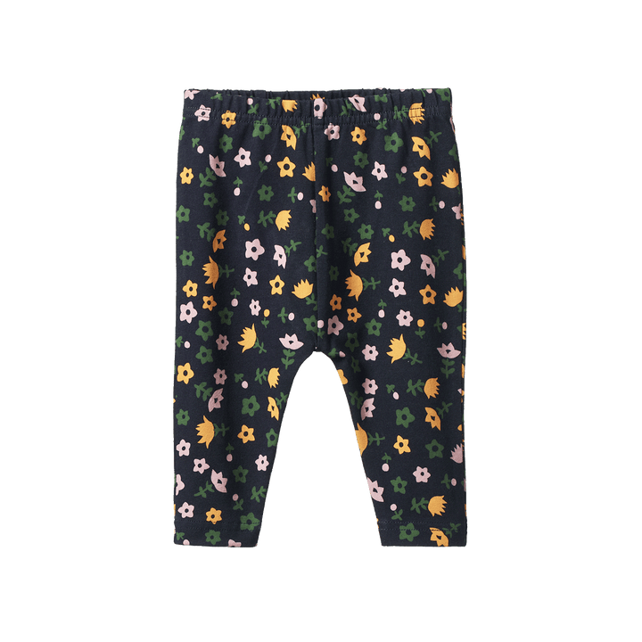 NATURE BABY - LEGGINGS: ORANGE BLOSSOM PRINT