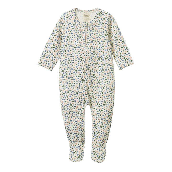 NATURE BABY - DREAMLANDS SUIT: CHAMOMILE BLOOMS PRINT