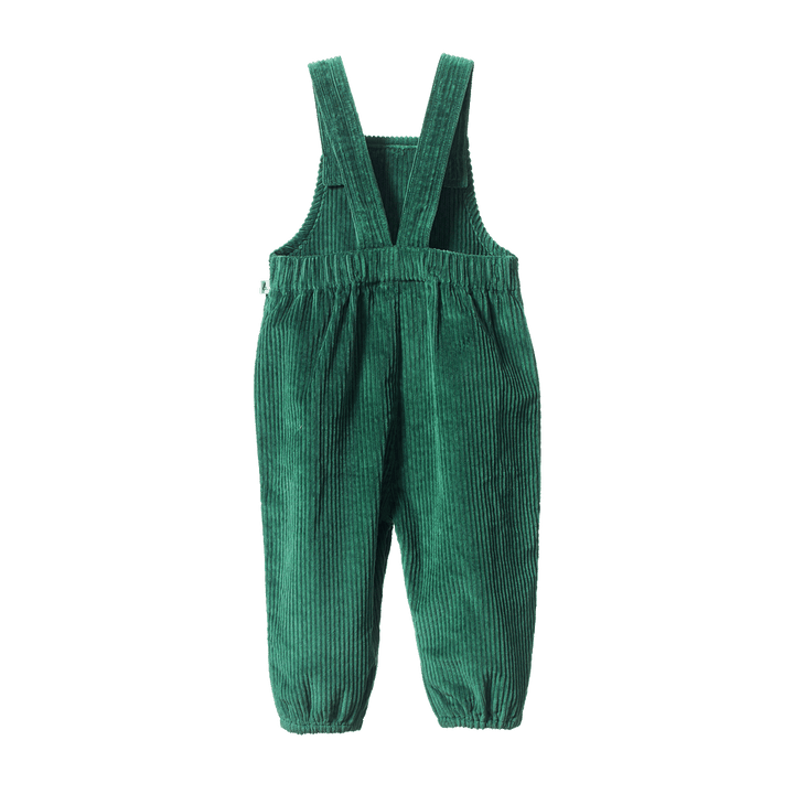 NATURE BABY - TIPPER OVERALS: PINE [sz:6-12 MTHS]