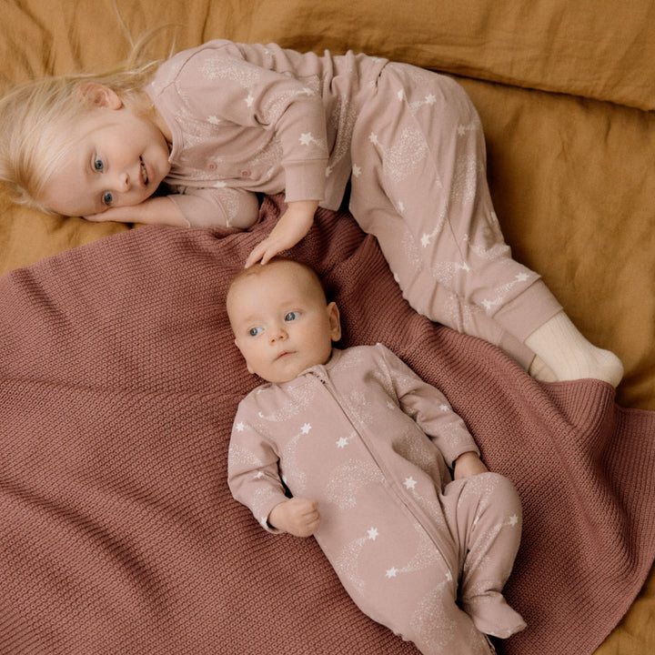 NATURE BABY - 2PC LONG SLEEVE PYJAMAS: STARDUST PRINT [sz:1 YR]
