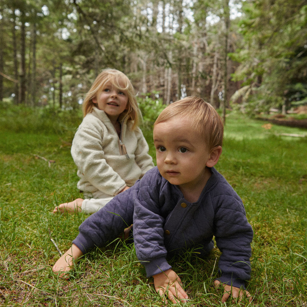 NATURE BABY - RANGER PULLOVER: OATMEAL [sz:6-12 MTHS]