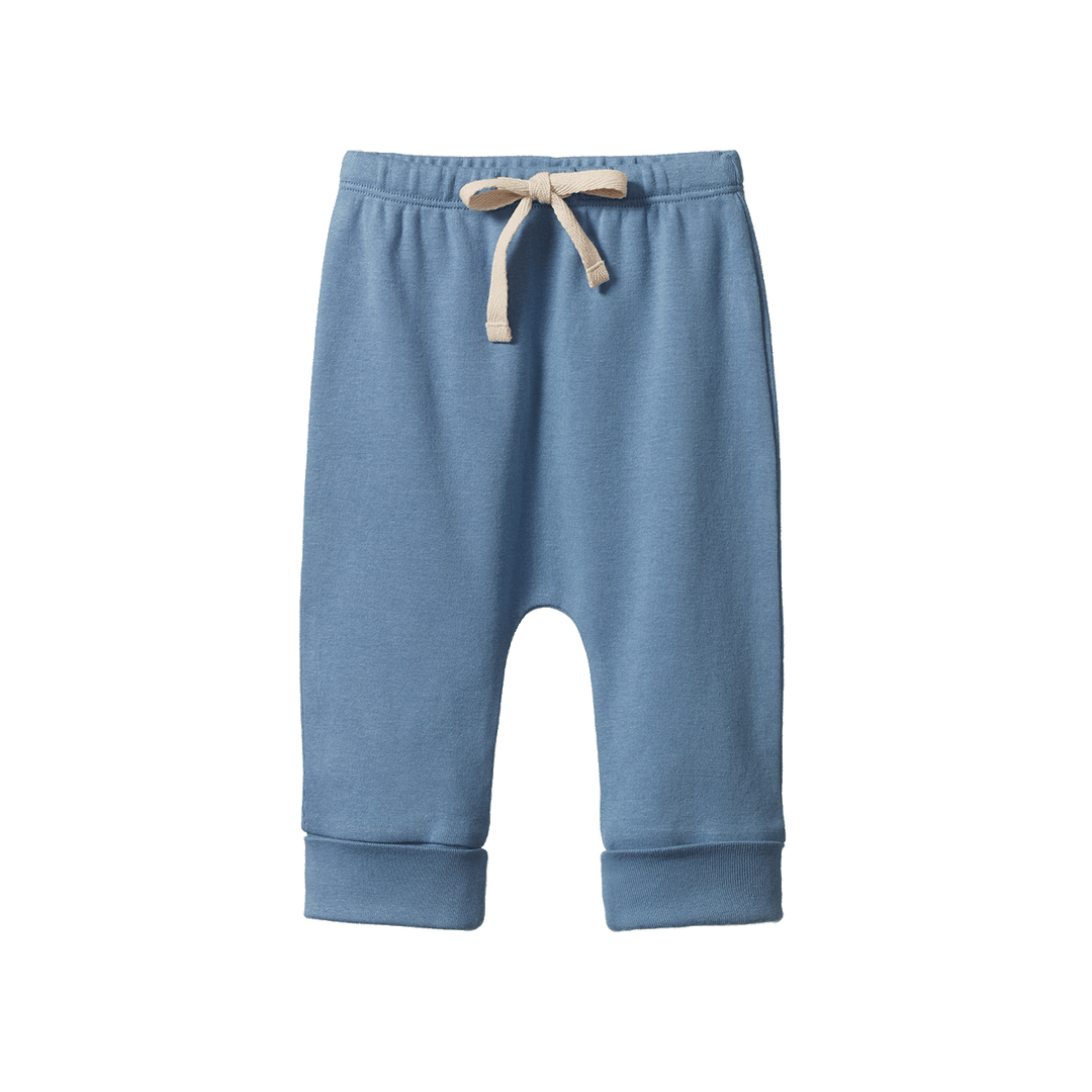 NATURE BABY - DRAWSTRING PANTS: JETTY [sz:0-3 MTHS]