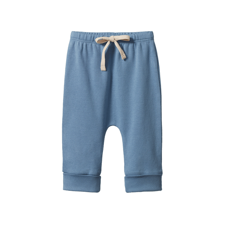 NATURE BABY - DRAWSTRING PANTS: JETTY [sz:0-3 MTHS]