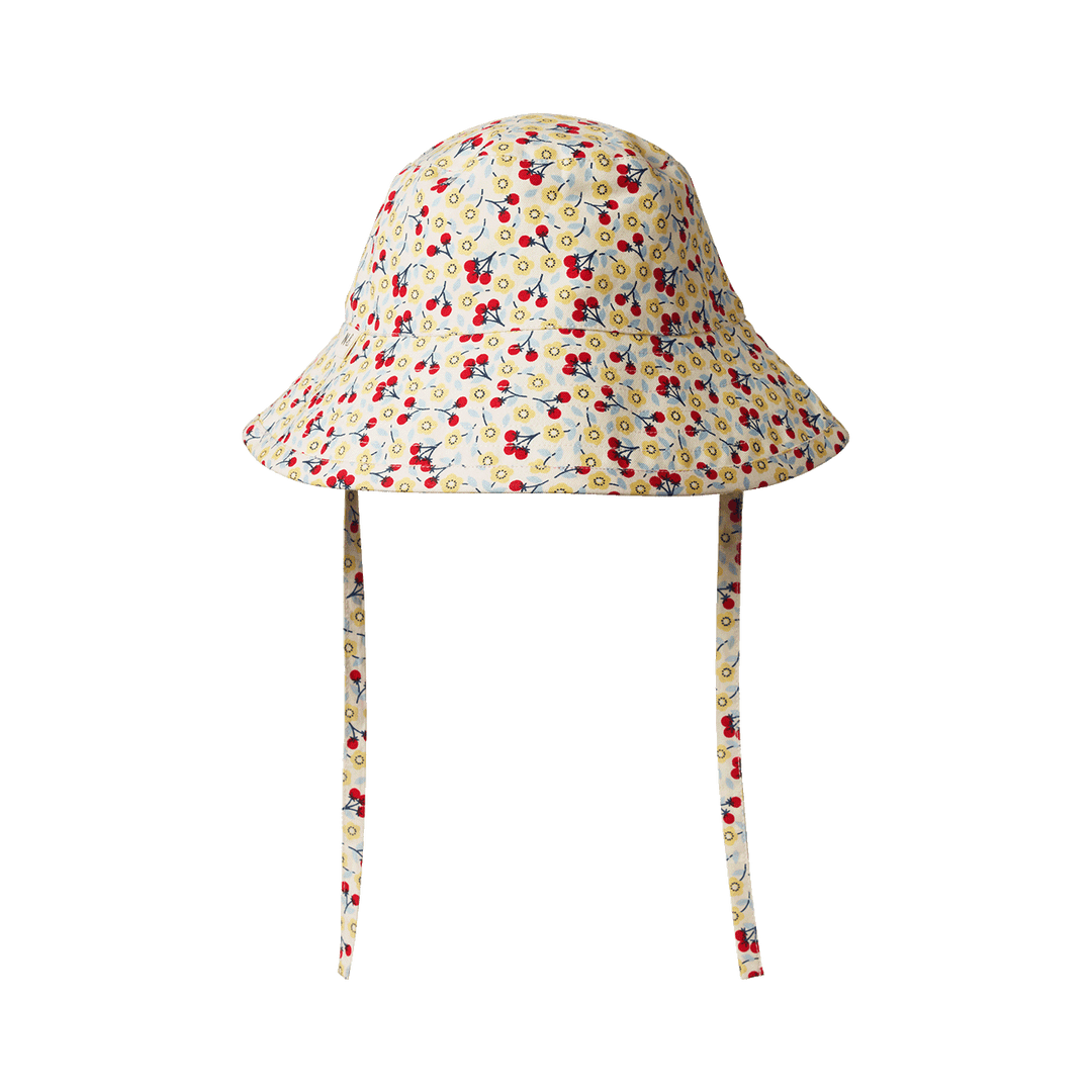 NATURE BABY - HOLIDAY SUNHAT: KITCHEN GARDEN PRINT [sz:S - 0-6 MTHS]