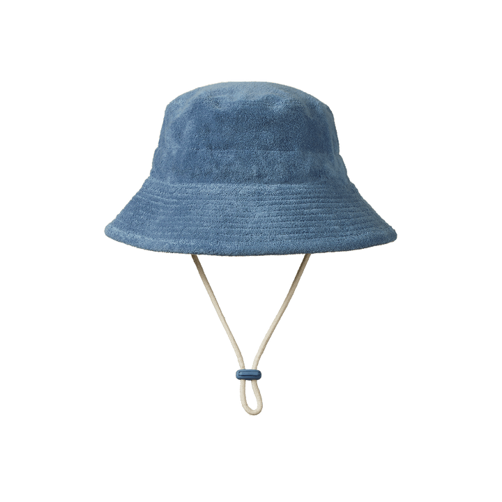 NATURE BABY - BUCKET SUNHAT TERRY: JETTY [sz:S - 0-6 MTHS]