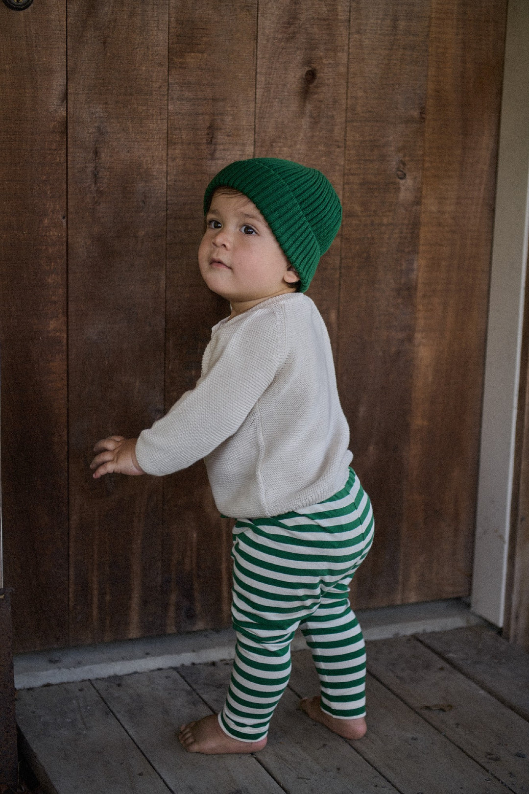 NATURE BABY - FOREST BEANIE: EDEN [sz:SML]