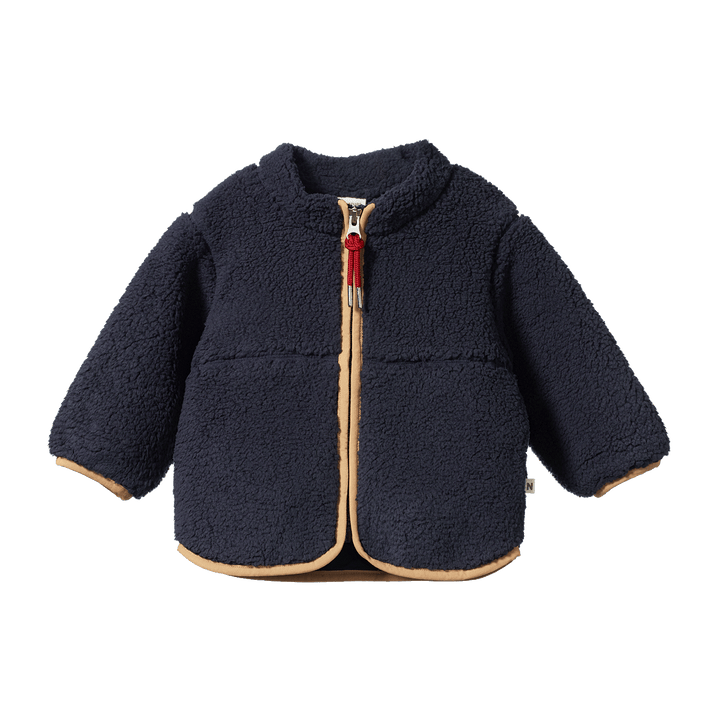 NATURE BABY - RANGER JACKET: NAVY [sz:6-12 MTHS]