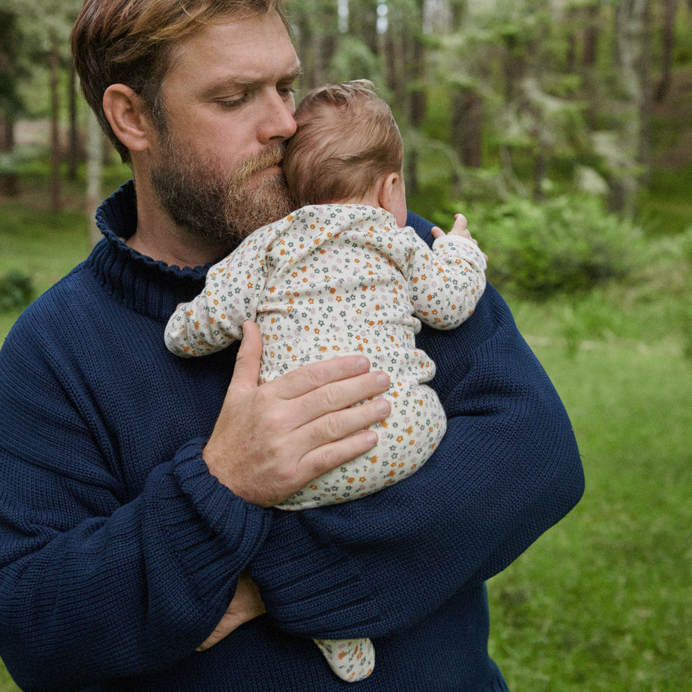 NATURE BABY - LUCY SUIT: POLLYANNA PRINT [sz:NB]