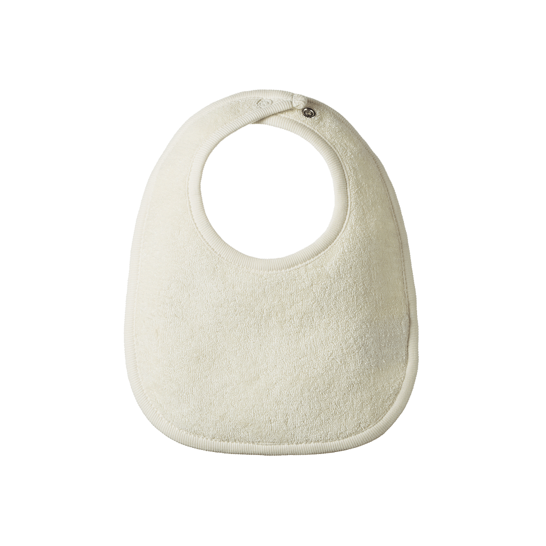 NATURE BABY - DRIBBLE BIBS 3 PACK: POWDER BLUE/NATURAL