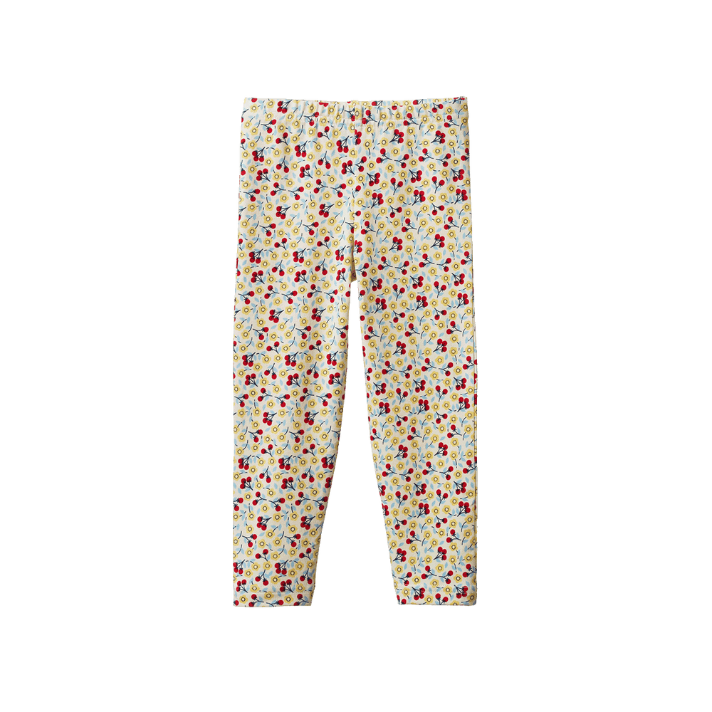 NATURE BABY - LEGGINGS: KITCHEN GARDEN PRINT [sz:0-3 MTHS]