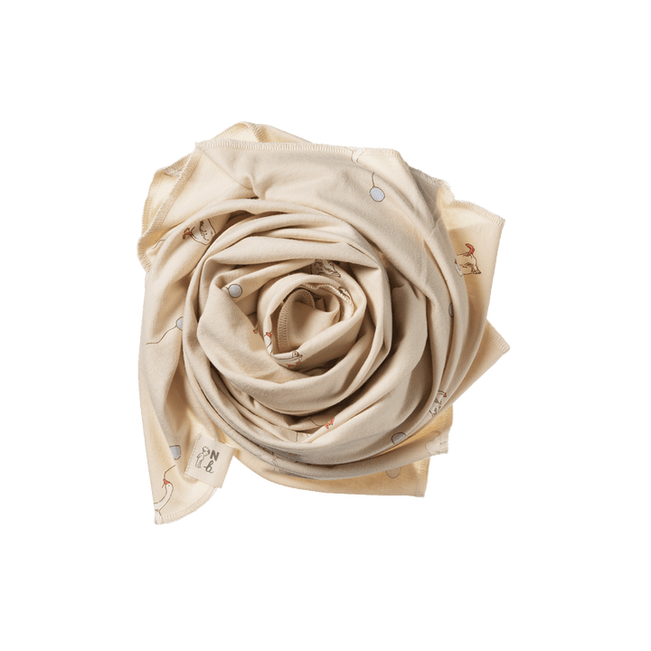 NATURE BABY - COTTON WRAP: GOOSE LULLABY 
