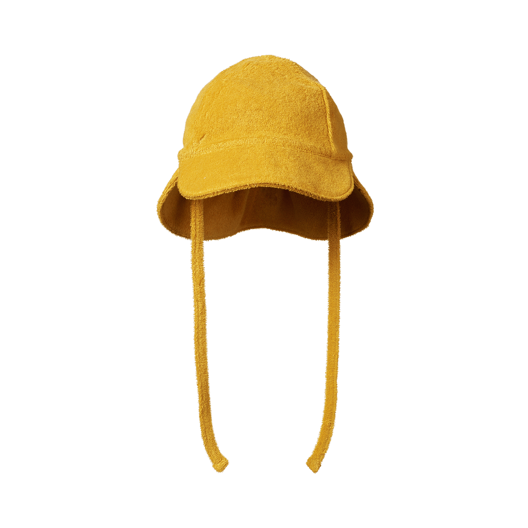 NATURE BABY - DASH HAT TERRY: GOLDEN [sz:XS - NB]