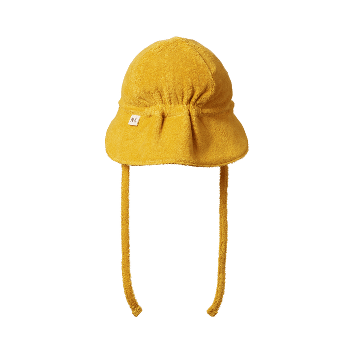 NATURE BABY - DASH HAT TERRY: GOLDEN [sz:XS - NB]
