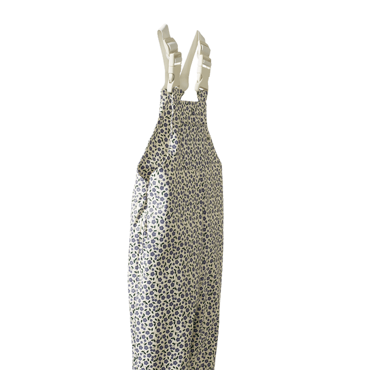 NATURE BABY - SPLASH OVERALLS: BRIARWOOD HERON PRINT [sz:1-2 YRS]