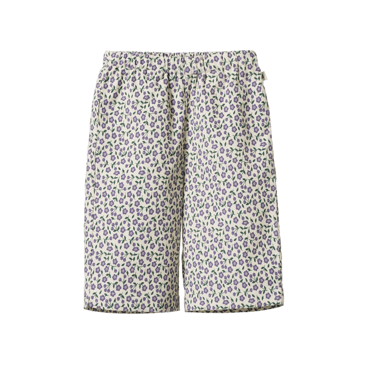 NATURE BABY - PIPPIN PANTS: BRIARWOOD HERON PRINT [sz:6-12 MTHS]