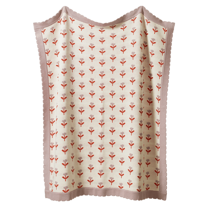 NATURE BABY - FERN BLANKET ONE SIZE: FLEURETTE
