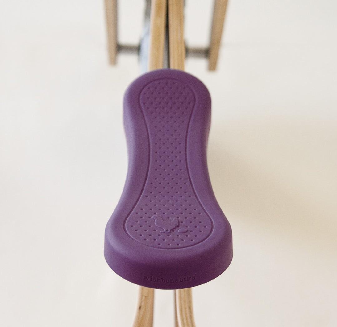 WISHBONE DESIGN - PURPLE SEAT COVER