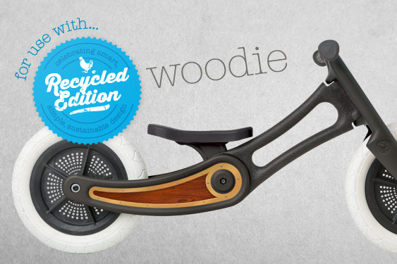 WISHBONE DESIGN - WOOD LOOK BIKE STICKERS