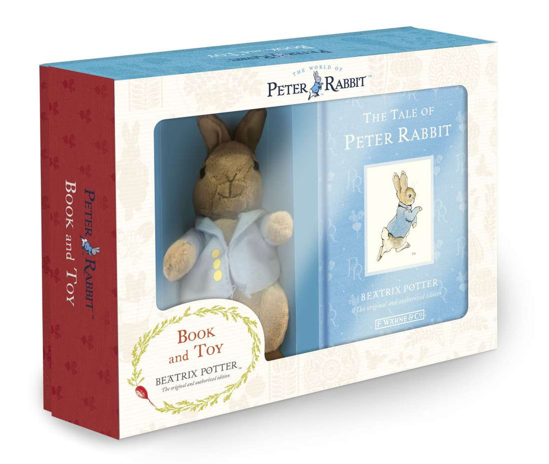 BEATRIX POTTER - PETER RABBIT BOOK AND TOY