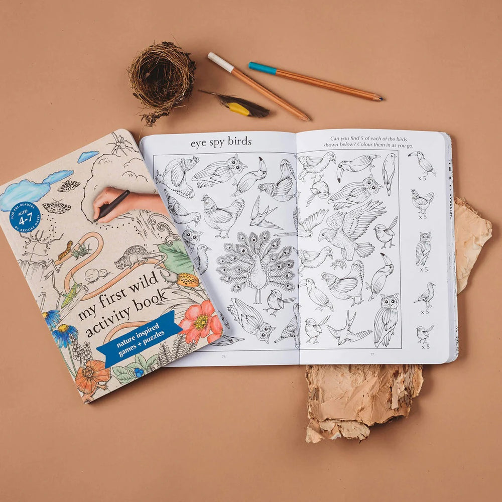 YOUR WILD BOOKS - MY FIRST WILD ACTIVITY BOOK NATURE INSPIRED
