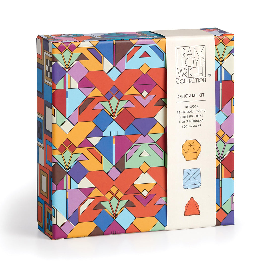 FRANK LLOYD WRIGHT  - ORIGAMI KIT: MULTI COLOURED