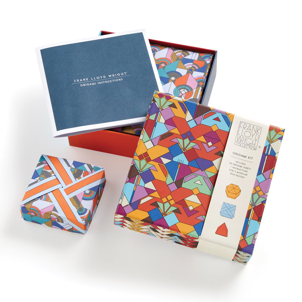 FRANK LLOYD WRIGHT  - ORIGAMI KIT: MULTI COLOURED