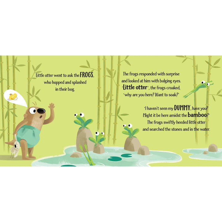 SASSI - STORY BOOK: LITTLE OTTER GIVES UP HIS DUMMY 