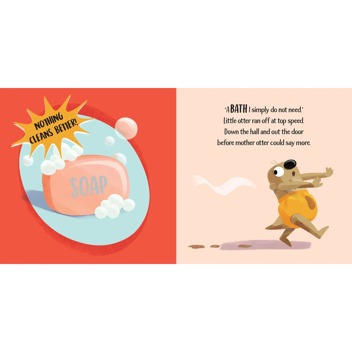 SASSI - STORY BOOK: LITTLE OTTER CLEANS UP 