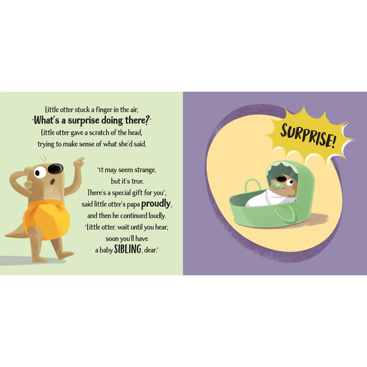 SASSI - STORY BOOK: LITTLE OTTER AND THE NEW BABY 
