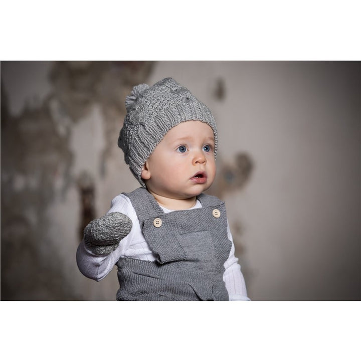 ACORN KIDS - VINES BEANIE: GREY