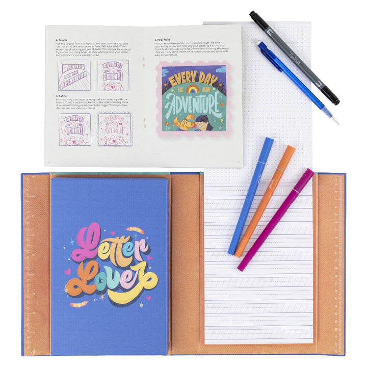 TIGER TRIBE - HAND LETTERING - LEARN. EXPERIMENT. CREATE