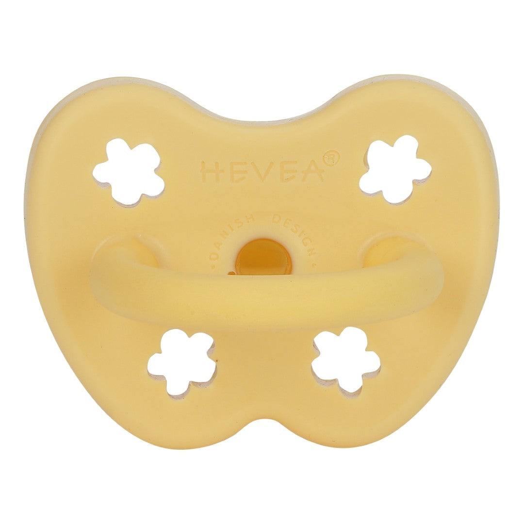 Hevea - Colour Pacifier - Orthodontic - Banana - Size 3 to 36 months