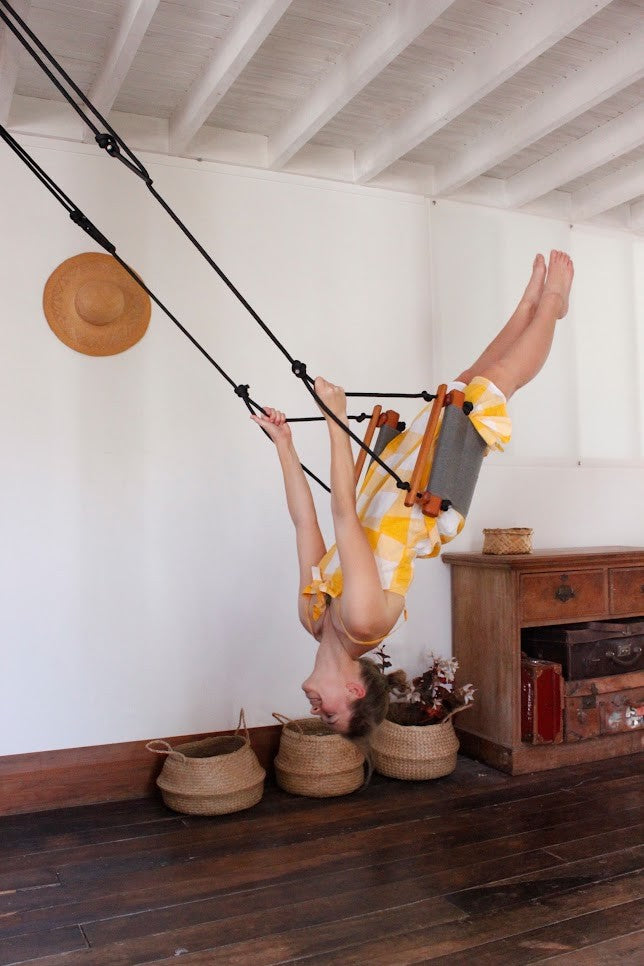SOLVEJ CHILD SWING - SMOKEY GREY