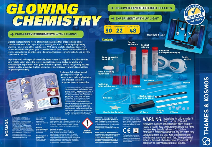 THAMES & KOSMOS - GLOWING CHEMISTRY
