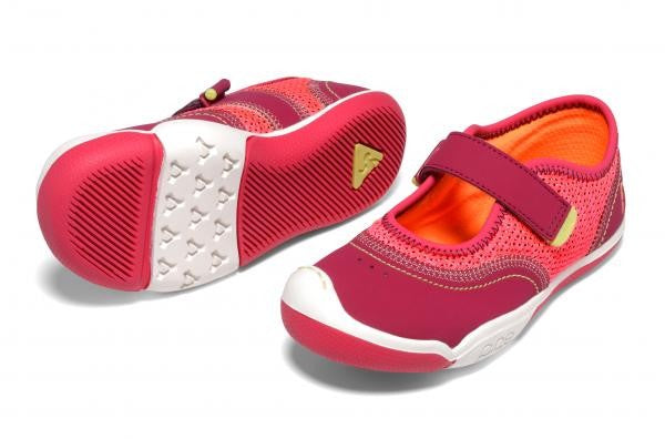 PLAE SHOES - EMME SUEDE MESH: HIBISCUS